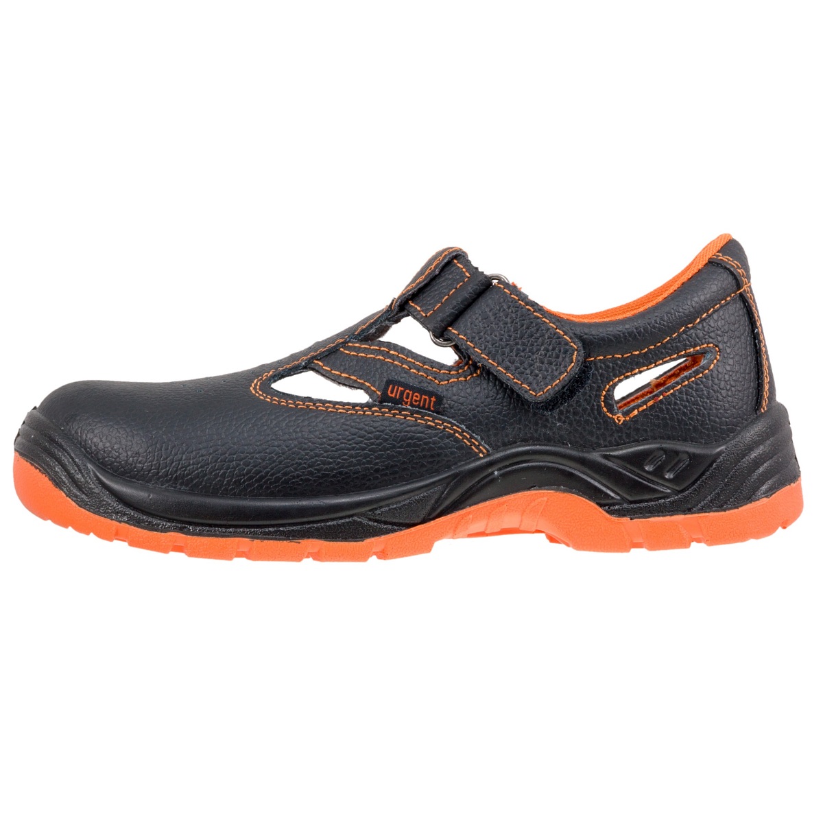 Sandale de protecție 301 S1 cu bombeu metalic, piele “buffalo”, talpă PU/PU - imagine 3
