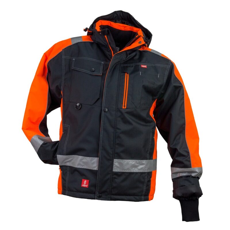 Jachetă de iarnă bărbați Y-8368 portocaliu