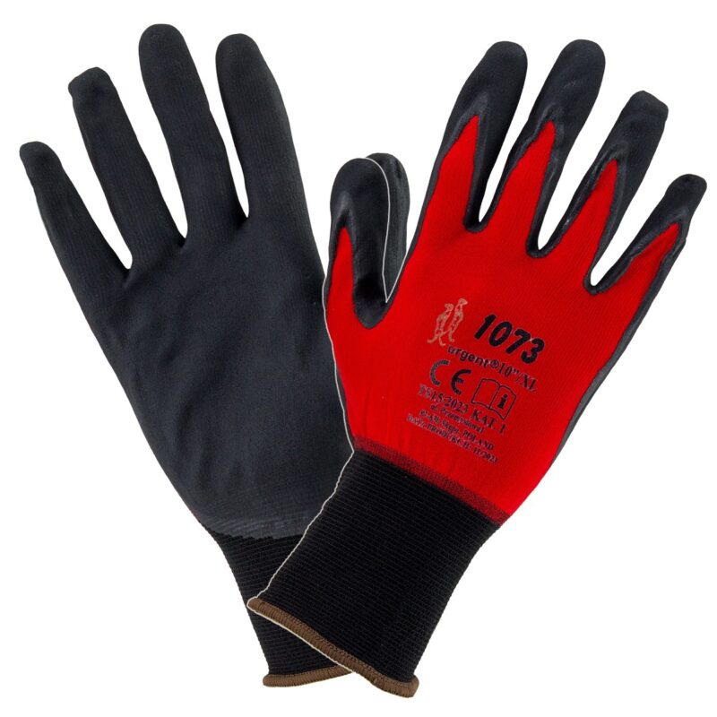 Mănuși impregnate acoperite cu nitril 1073