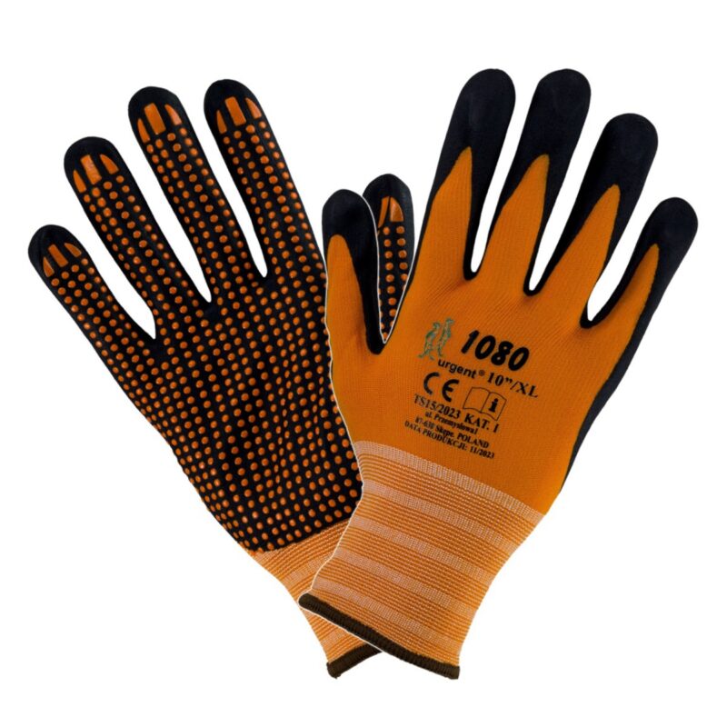 Mănuși impregnate acoperite cu nitril 1080