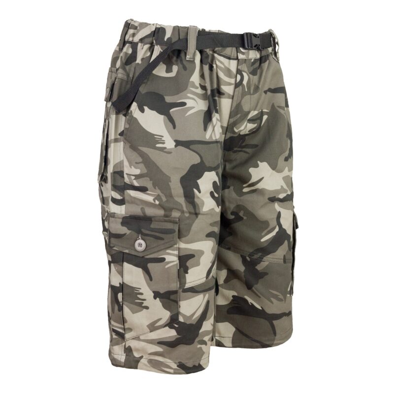 Pantaloni de lucru scurți 641 CAMO GREY